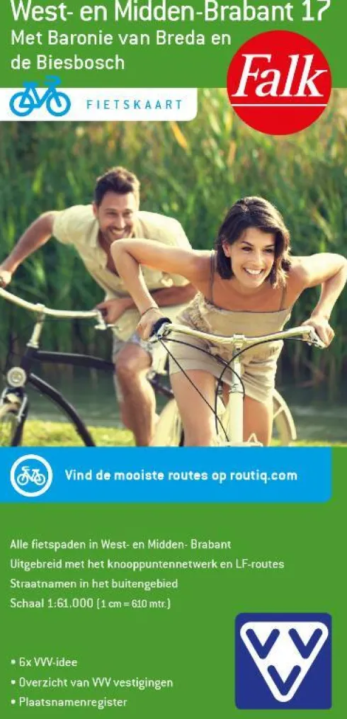Fietskaart 17. West - Midden Brabant