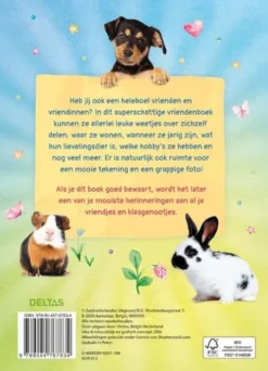 Fluffy Friends vriendenboek