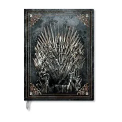 For the Throne (Game of Thrones Collection) Midi Lined Hardcover Journal (Elastic Band Closure)