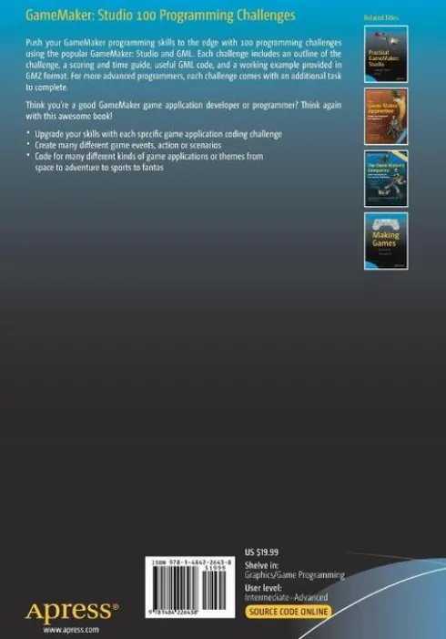 GameMaker: Studio 100 Programming Challenges