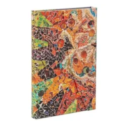 Gaudi’s Sun (Gaudi’s Mosaics) Mini Unlined Hardback Journal (Wrap Closure)