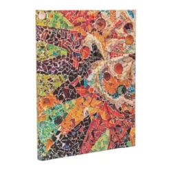 Gaudi’s Sun (Gaudi’s Mosaics) Ultra Lined Hardback Journal (Wrap Closure)