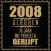2008 Geboren 18 Jaar Tot Perfectie Gerijpt
