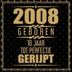 2008 Geboren 18 Jaar Tot Perfectie Gerijpt