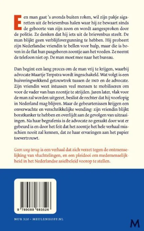 Geen weg terug