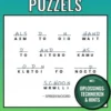 Geheimschrift Puzzelboek Nr. 2 - 100 Puzzels - Incl. Uitleg, Tips en Oplossingen