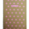 GEOART: Large Spiral-bound Notebook