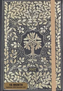 2027 Gilded Tree of Life Weekly Planner (16 Months, Sept 2026 to Dec 2027)