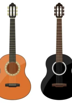 Gitaarakkoorden- Gitaartabs Notenschrift- Bladmuziek (A5) Guitar row - Allets Comfort