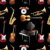 Gitaarakkoorden- Gitaartabs Notenschrift- Bladmuziek (A4) Colorful Instrument- Allets Comfort