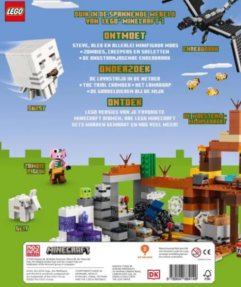 Groot LEGO® Minecraft™ boek