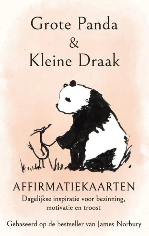 Grote Panda & Kleine Draak - affirmatiekaarten