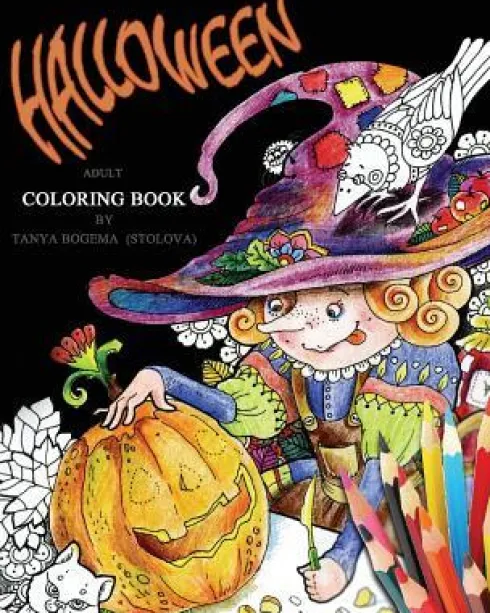 Halloween!: Adult Coloring Book