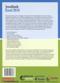 Handboek Excel 2016