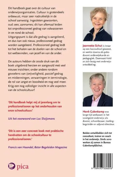 Handboek professionele schoolcultuur
