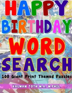 Happy Birthday Word Search
