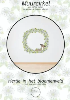 Hertje in het bloemenveld