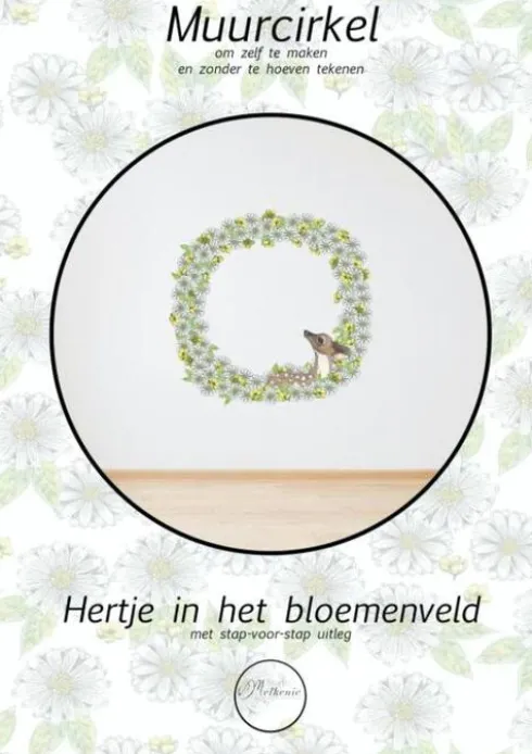 Hertje in het bloemenveld