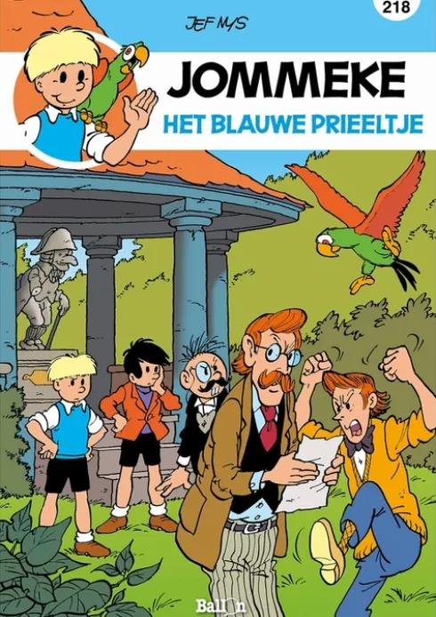 Het blauwe prieeltje