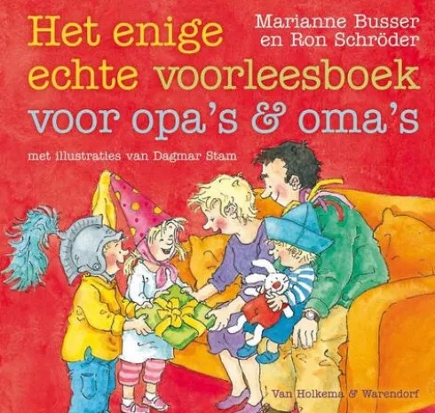 Het enige echte voorleesboek voor opa's en oma's