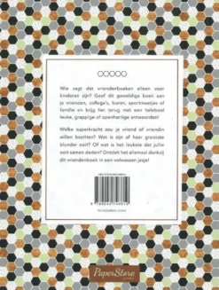Het geweldige vriendenboek voor volwassenen
