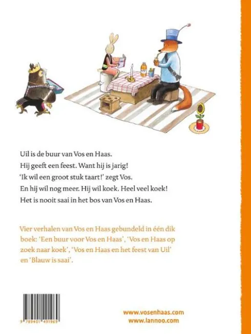 Het grote voorleesboek van Vos en Haas