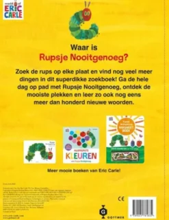 Het grote zoekboek van Rupsje Nooitgenoeg