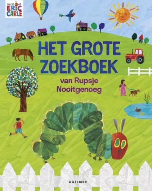Het grote zoekboek van Rupsje Nooitgenoeg