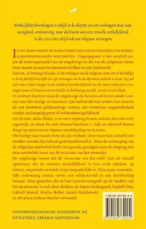 Het Heilige en het dagelijks bestaan