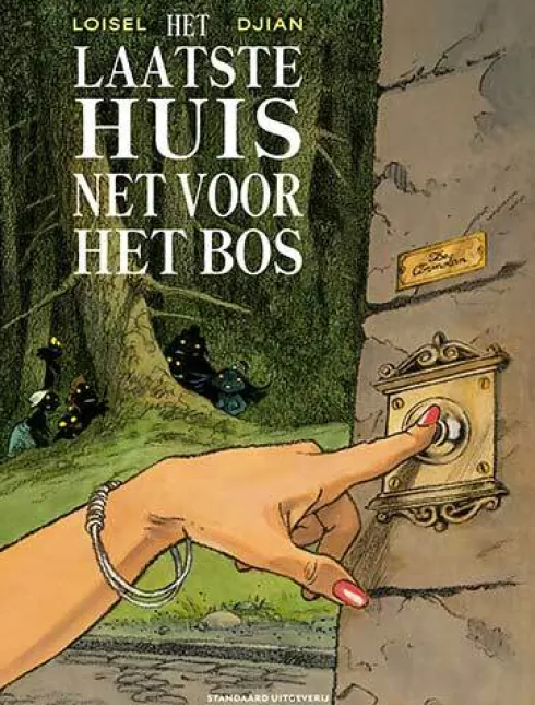 Het laatste huis net voor het bos