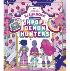 Het leukste kleurboek voor fans van KPop Demon Hunters