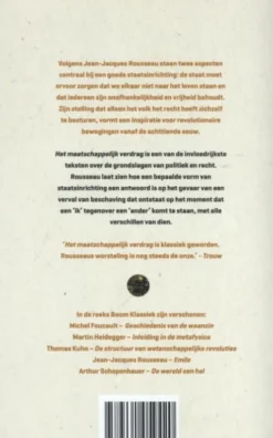 Het maatschappelijk verdrag, of beginselen der staatsinrichting