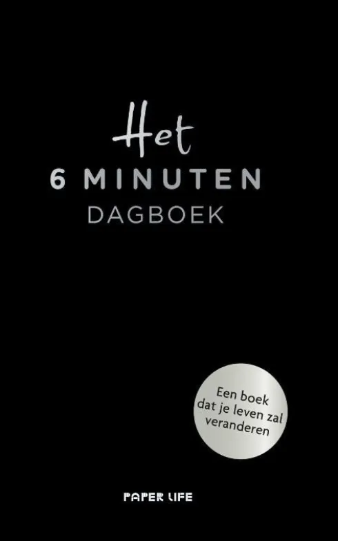 Het 6 minuten dagboek - Zwart