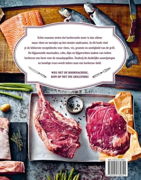 Het ultieme barbecueboek voor echte mannen