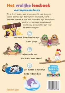Het vrolijke leesboek voor beginnende lezers