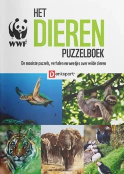 Het WWF dieren puzzelboek