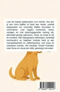 Hoe leer je een hond blaffen af