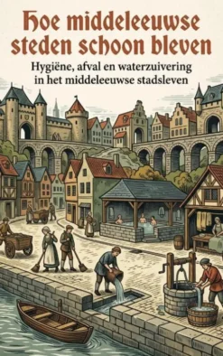 Hoe middeleeuwse steden schoon bleven