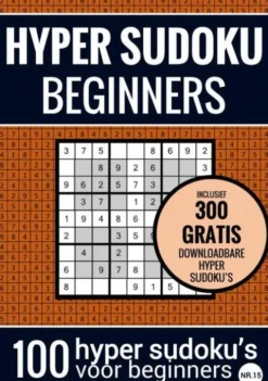 HYPER SUDOKU - nr. 15 - Sudoku Makkelijk - Puzzelboek met 100 Makkelijke Puzzels voor Volwassenen en Ouderen