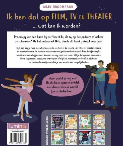 Ik ben dol op film, tv en theater … wat kan ik worden?