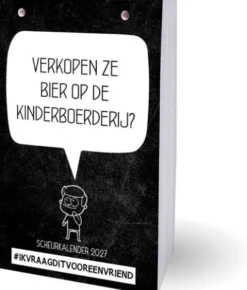 Ik vraag dit voor een vriend scheurkalender 2027