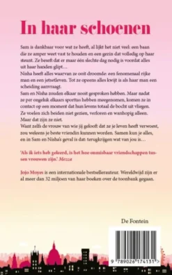 In haar schoenen