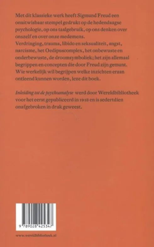 Inleiding tot de psychoanalyse