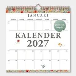 Jaarkalender Vintage Bloem 2027