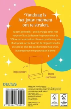 Jij bent geweldig! - 52 inspiratiekaarten