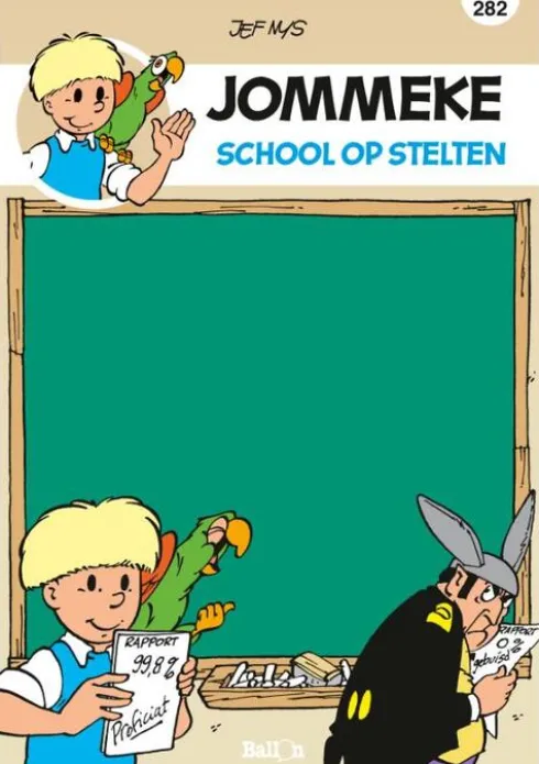 Jommeke school op stelten