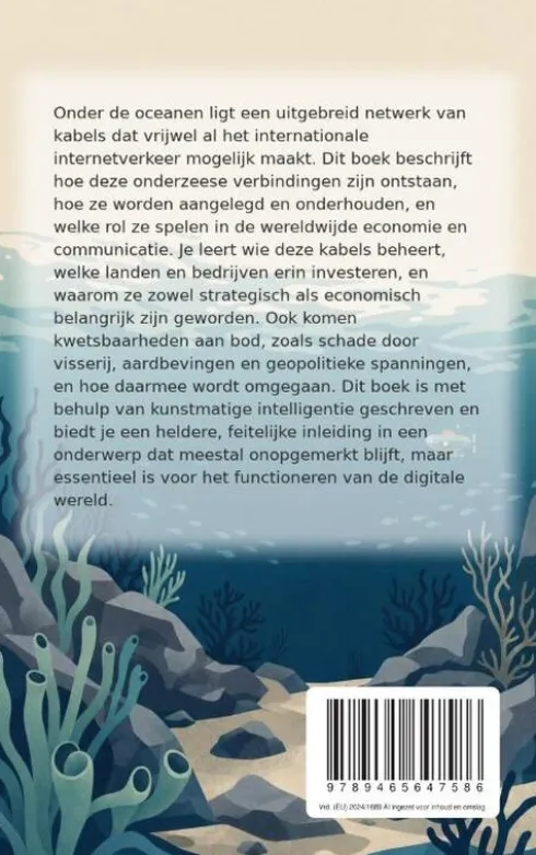 Kabels op de zeebodem