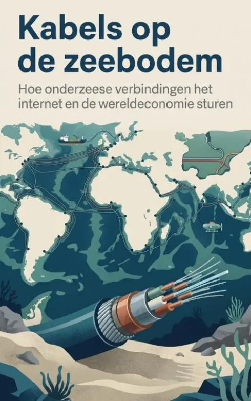 Kabels op de zeebodem