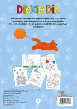 Kleur mee met Dikkie Dik