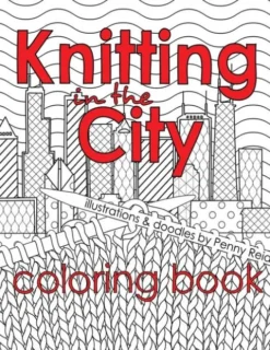 Knitting in the City Coloring Book